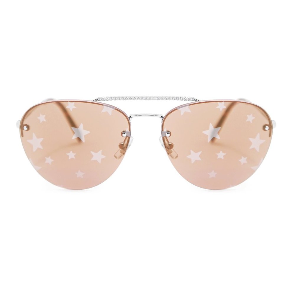 Miu Miu Star Aviator Sunglasses